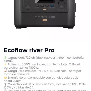 Ecoflows y Baterías - Img 122673527