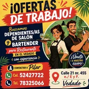 Buscamos Dependiente gastronómico, Bartender, Cocinero y Ayudante de Cocina - Img 55830449