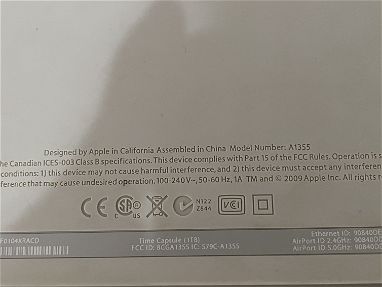 Apple Airport Time Capsule 3ra Gen con soporte para 1 HDD de 1 TB - Img 51343133