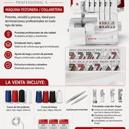 Máquina SINGER festonera- collaretera en venta - Img 56575186