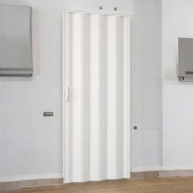🚪Puerta plegable . - Material: PVC. - Medidas:  100cm×203cm×0.06cm -Ahorra espacio. - Anchura ajustable. - Láminas esta - 2/4