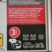 Cargador inteligente a 220V para baterías 6V y 12 V (hasta 120 Ah) - Img 55741312