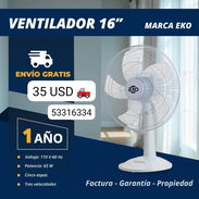 Ventilador de Mesa Marca EKO de 16 pulgadas - Img 56502966
