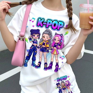 Ropa de niña de las guerreras K-pop - 5/10