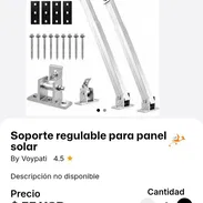 Soporte regulable para panel solar - Img 57958616