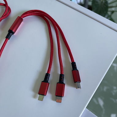 Tengo súper cable de carga trenzado y reforzado de metal 3 en 1 muy fuerte y duradero!! - Img 56610289