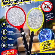 Raqueta recargable mata mosquitos: 12USD - Img 58245372
