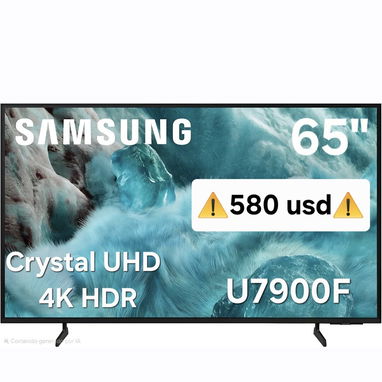 🚨Súper ofertas de televisores smart tv Samsung de 65". UHD 4K - 2/3