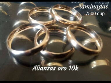 Joyas de oro y plata anillos, cadenas, aretes, piercings, dijes, dormilonas, manillas, tobilleras - Img 65879138