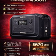 OUPES EXODUS 2000W Pico 4500W 1024 Wh con mensajería incluida - Img 55724495
