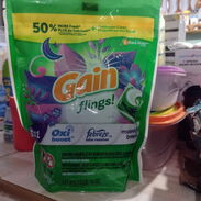 31 cápsulas de detergente Gain 20 usd o mlc o mn al cambio - Img 45424317