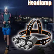 Mini linterna recargable de cabeza de 5 led - Img 55522696