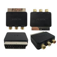 📌 Adaptador AV para Xbox 360 - Conector propietario de Xbox 360 - Salidas RCA: video (amarillo) + audio estéreo (blanco - Img 54839723