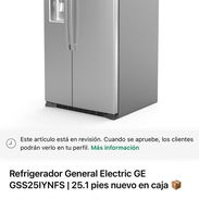 (ODA)Refrigerador General Electric Side by Side 25 pies Dispensador de agua y hielo - Img 55780120