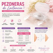 Pezoneras de lactancia materna TALLA L Cubrepezones Succión Amamantar Sensibilidad en pezones TALLA L - Img 57517625