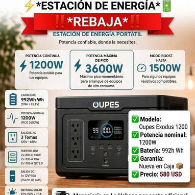 🚨REBAJA🚨 Estaciones de Energía ‼️ - 5/7