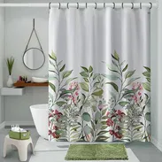Cortinas de baño y alfombra - Img 54875117
