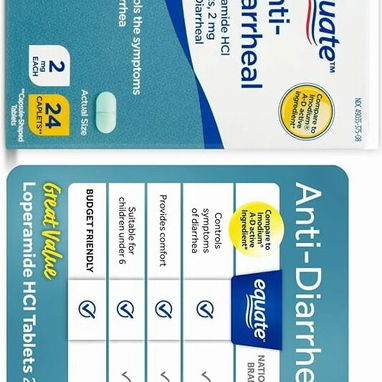 Equate anti-diarreico 24 capsulas 2mg + adhesivo STS 🧩💾 - 5/5