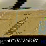 Smart TV VISION de 32" incluye cajita interna y soporte a la pared. Precio 260 USD con TRANSPORTE INCLUIDO. Factura y Ga - Img 49026921