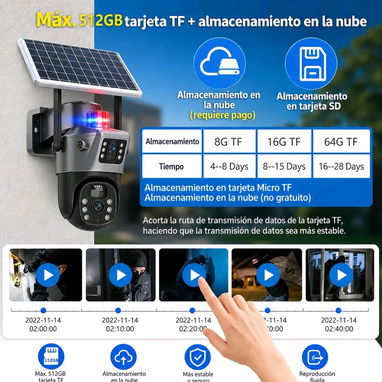 Sistema de seguridad con alimentación Solar - Img 125830041