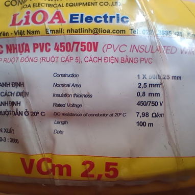 Cable eléctrico 14 AWG, rollo 100m. 30 USD - Img 123045285