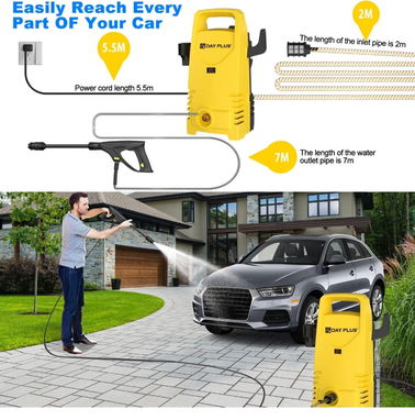 Hidrolavadora 2050psi marca Dayplus nueva en su caja-160usd - Img 86749645
