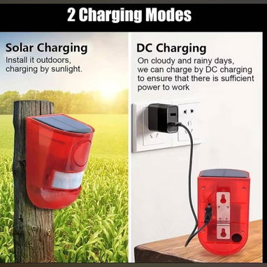 Alarmas de Paneles solares y Exteriores con Sensor de Movimiento - 4/4