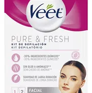 KIT DE DEPILACION FACIAL PIEL NORMAL 100ML - Img 47912652