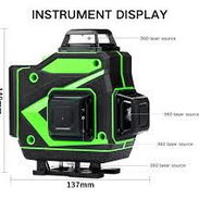 🟢📐 NIVEL LÁSER 4D – 16 LÍNEAS 360° CON CONTROL REMOTO 🔥 - Img 54792597