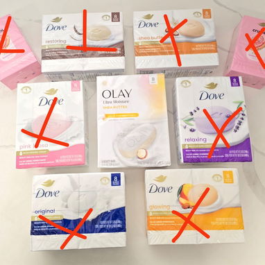 Caja de jabones Dove trae 12 jabones - 2/2