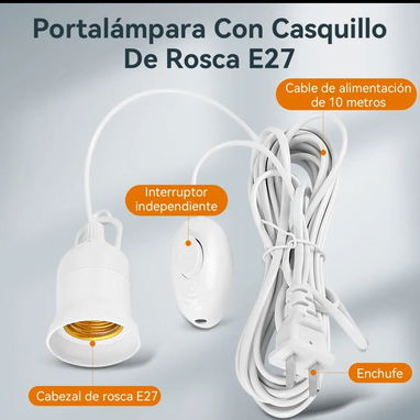 Extensión electrica con Puerto USB - 9/10