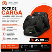 Dock de Carga para Xbox Series X|S y One | Base Doble para Mandos en La Habana - Img 55040161
