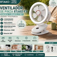 Ventilador de escritorio con 3 modos de usar - Img 55968125