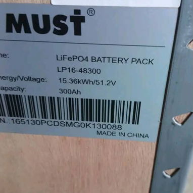 Batería Must 15kw 300ah 51.2v - 2/2