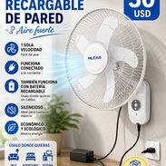 Ventilador recargable - Img 55692774