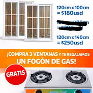 Ventana de Cristal con PVC - Img 56152382