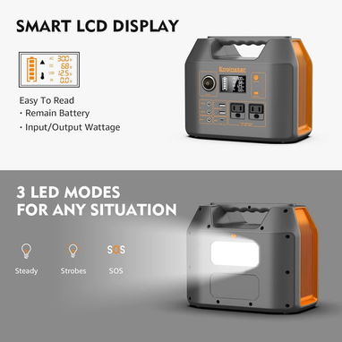 ☎️53544655 🛵 Entrega Gratis ⭐Estación de Energía Portátil EnginStar R300 (300W / 296Wh) ⭐ - Img 113885051