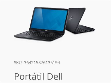 Se vende Laptop Dell en perfecto estado - Img main-image