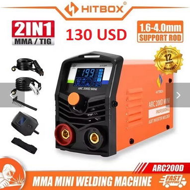 J114 Vendo Plantas de soldar inverter de 200A y 315A, caretas de soldar electrónicas - Img 116656098