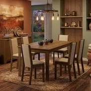 Mesa de comedor con 6 sillas - Img 58353828