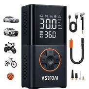 Compresor de aire portátil AstroAI L7 Hasta: 150PSI Flujo: 17L/Min Batería: 4000mAh (LINTERNA, POWER BANK, COMPRESOR). - Img 58317087
