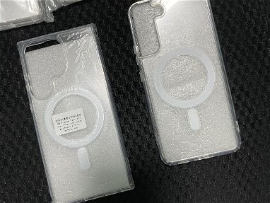 Forro MagSafe transparente Anti caídas para celulares Samsung - Img 60111047