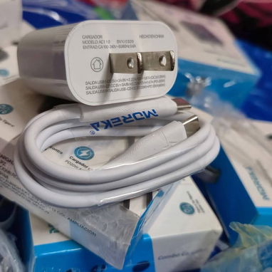Cargador Superrápido Moreka modelo AC111. ⚡️⚡️⚡️ 💫Para teléfonos Gamma Alta - Img 116678711