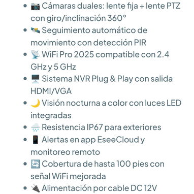 Sistema de Cámaras de Seguridad - 4/5