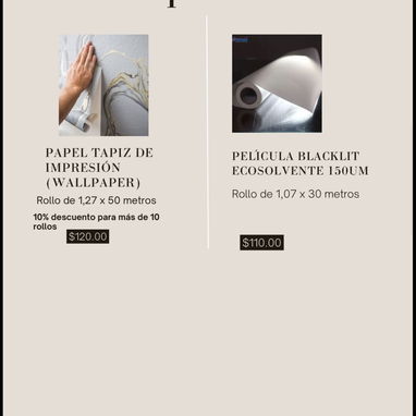 PVC, acrílicos, WPC, materiales rígidos y flexibles para impresión y montaje - 7/10