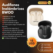 AUDÍFONOS INALÁMBRICOS BWOO - Img 55721797