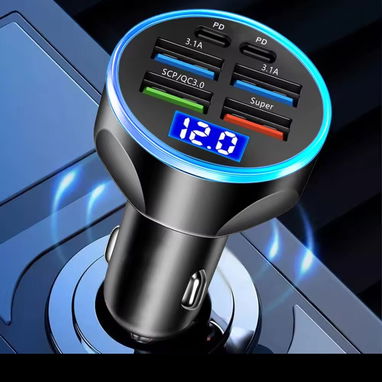 Cargadores USB 12V q van en la cigarrera de su carro o se adaptan en moto ideales para estos tiempos de apagones varios - Img 85945262