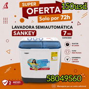 Lavadora semiautomática sankey 7kg - Img 56292585