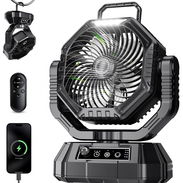 VENTILADOR TT15 PORTATIL DOBLE ASPA MOTORES DUALES 20000MAH - Img 51504901