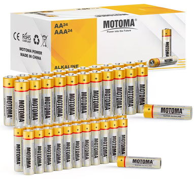 Pack de baterias x4 AA y AAA Alkalina Blister de 4 unidades - Img 115139473